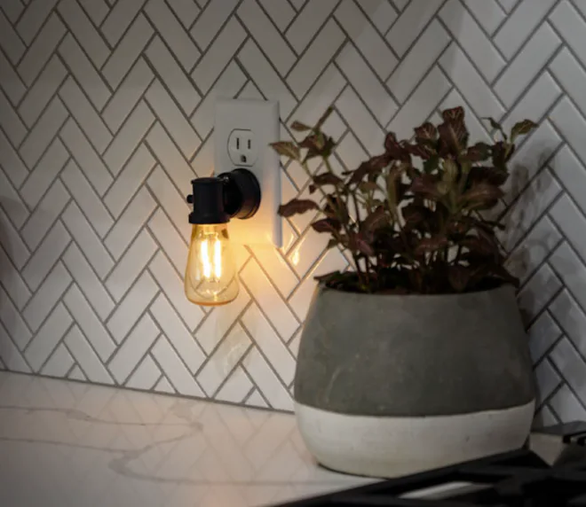 GE Vintage LED Edison Night Light