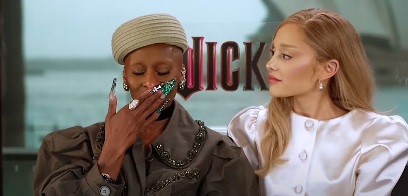 Cynthia Erivo crying