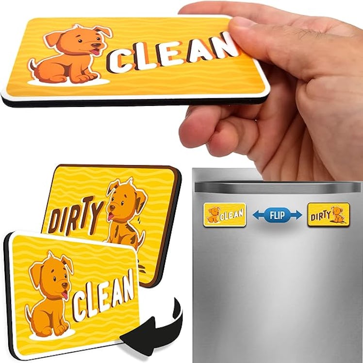 HMmagnets Reversible Dishwasher Magnet