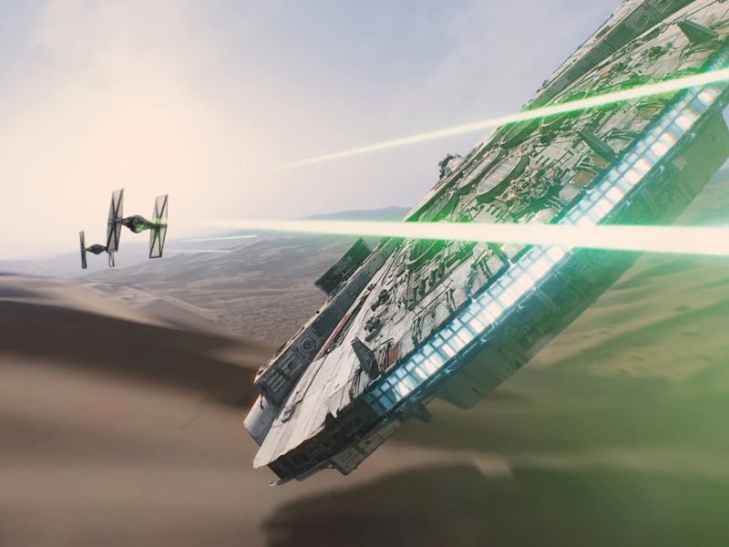 The first trailer for 'Star Wars: The Force Awakens.'