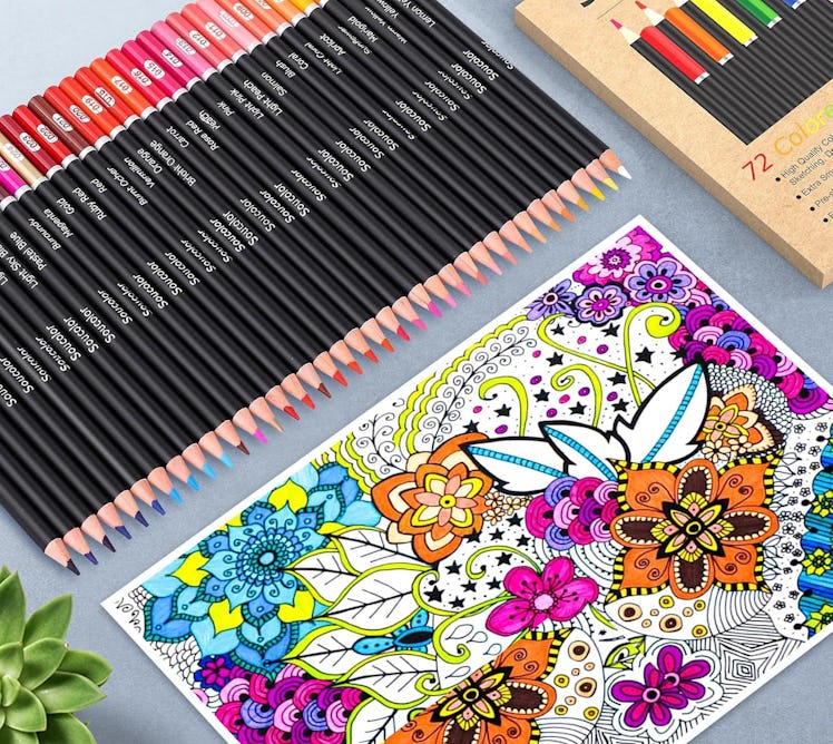Soucolor Colored Pencils (72 Count)