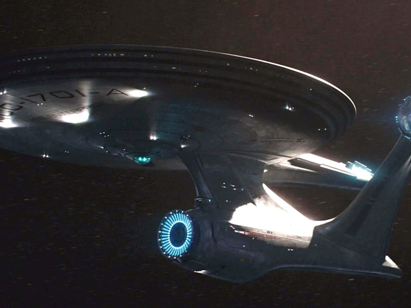 The USS Enterprise-A in 'Star Trek Beyond.'