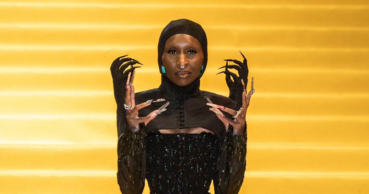 Cynthia Erivo's Surrealist 'Wicked' Dress Features Built-In Manicured Hands