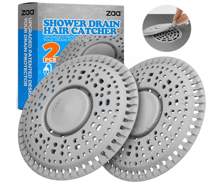 Zaa Shower Drain Hair Catcher (2-Pack)