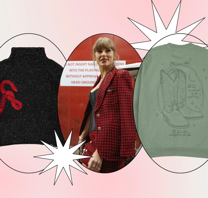 Taylor Swift dropped a 2024 holiday collection with debut and 'Reputation' items.