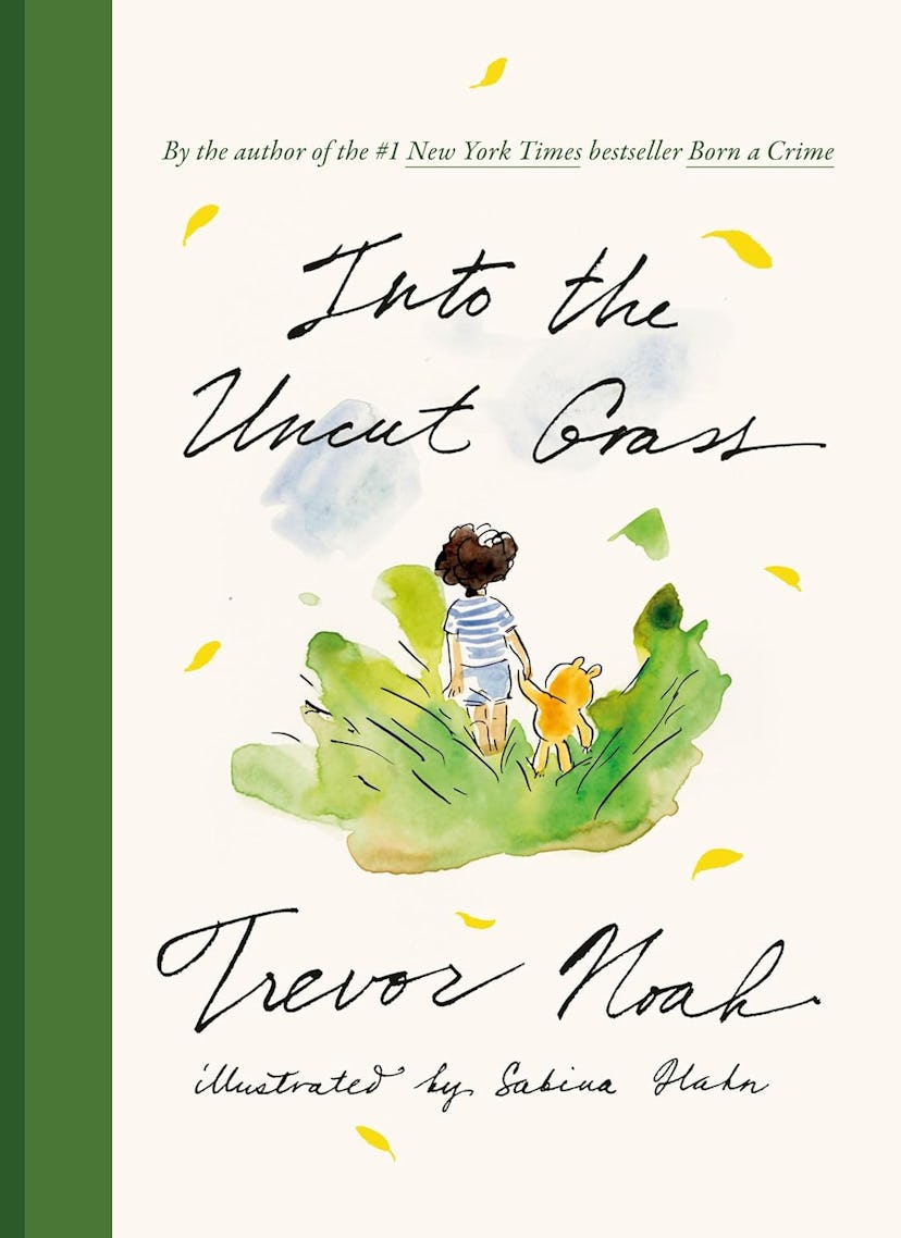 'Into the Uncut Grass' written by Trevor Noah, illustrated by Sabina Hahn, one of the best children'...