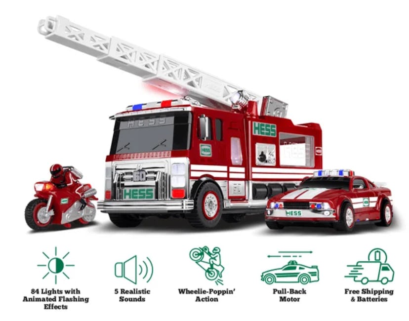 Hess Toy Truck 60th Anniversary Fire Truck