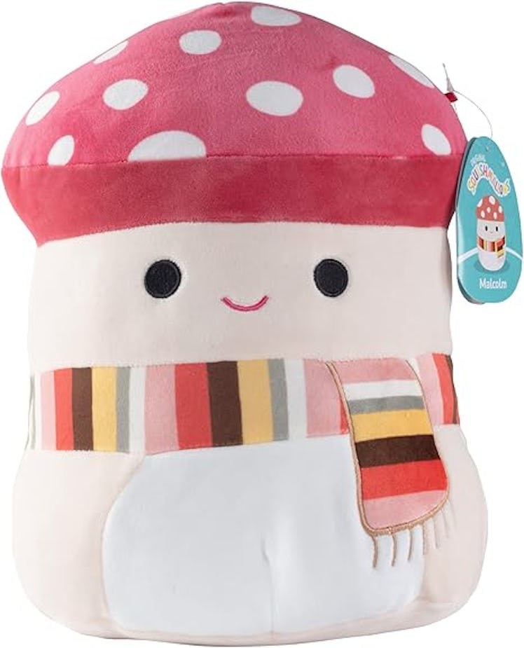 Squishmallows Original 10-Inch Malcolm The Mushroom