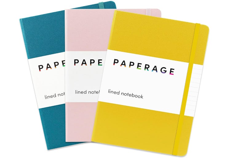 PAPERAGE Lined Journal Notebooks (3-Pack)