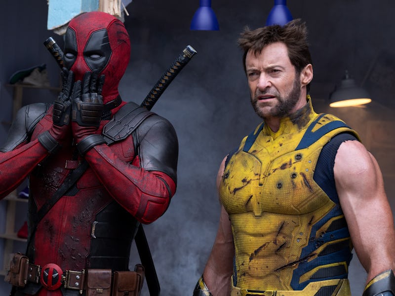 Ryan Reynolds and Hugh Jackman in Deadpool & Wolverine