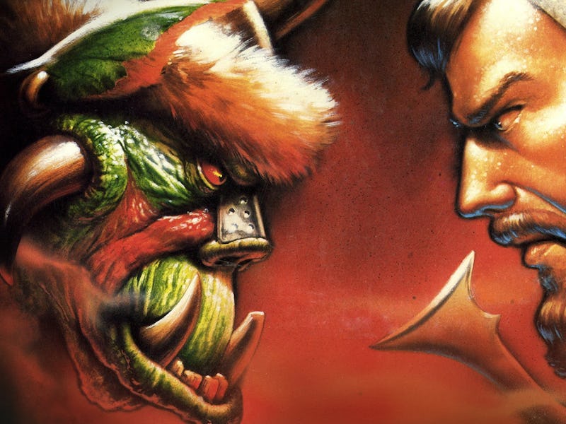 artwork from Warcraft Orcs and Humans