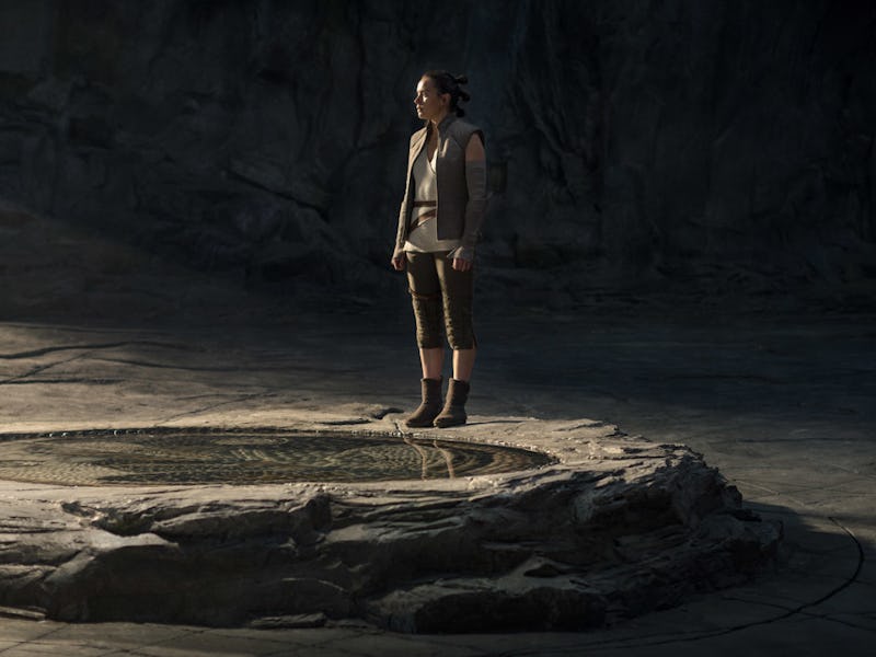 Daisy Ridley as Rey in Star Wars: The Last Jedi