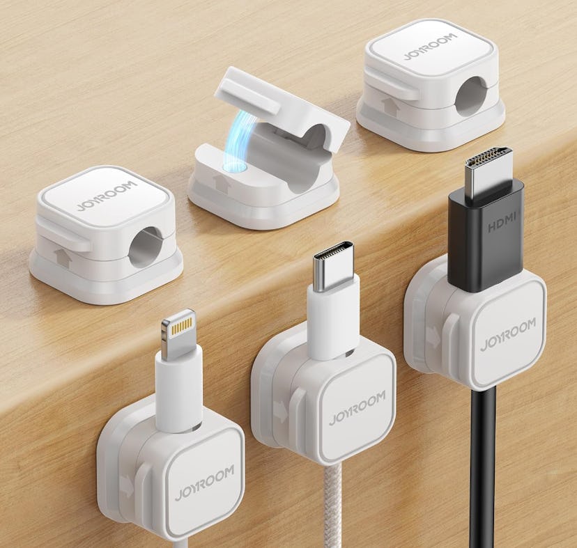 JOYROOM Magnetic Cable Clips (6-Pack)