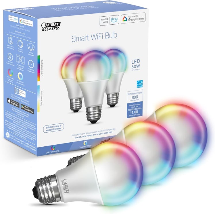 Feit Electric Smart Light Bulbs (3-Pack)