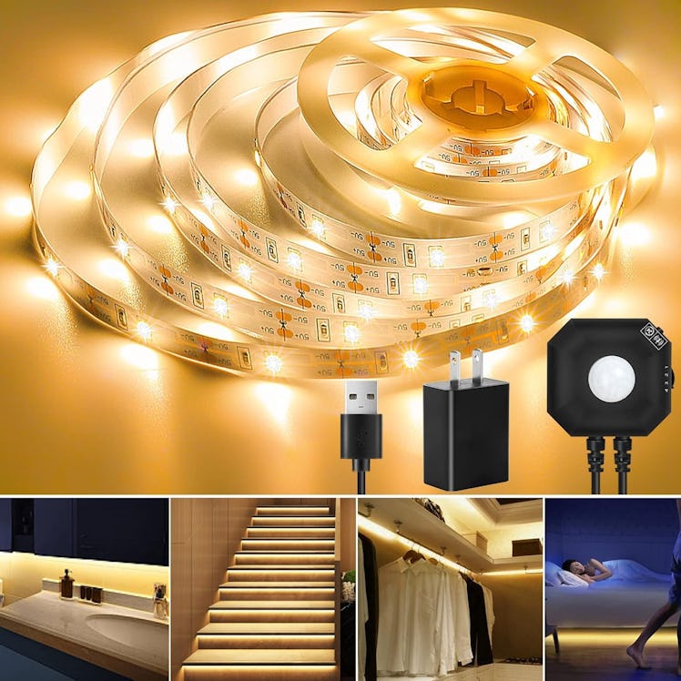 HOUHUI Motion Activated LED Strip Lights