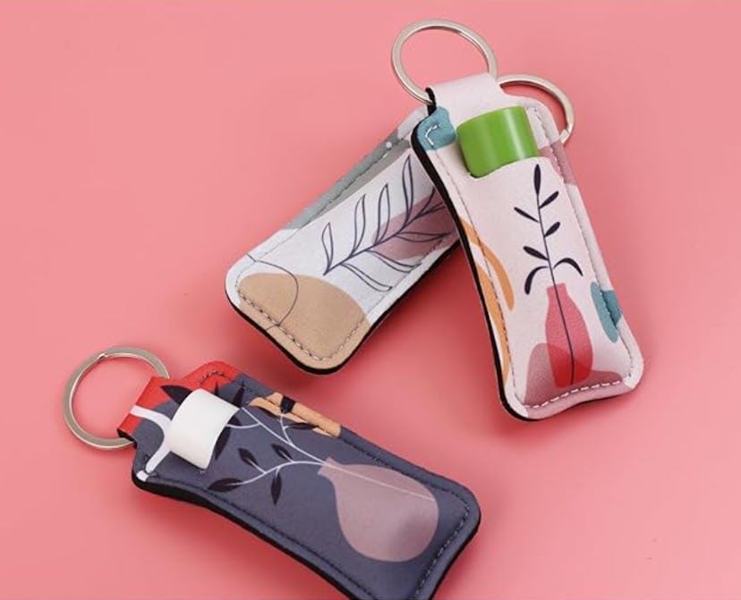 COOKOOKY Lip Balm Holder Keychain (Set of 3)