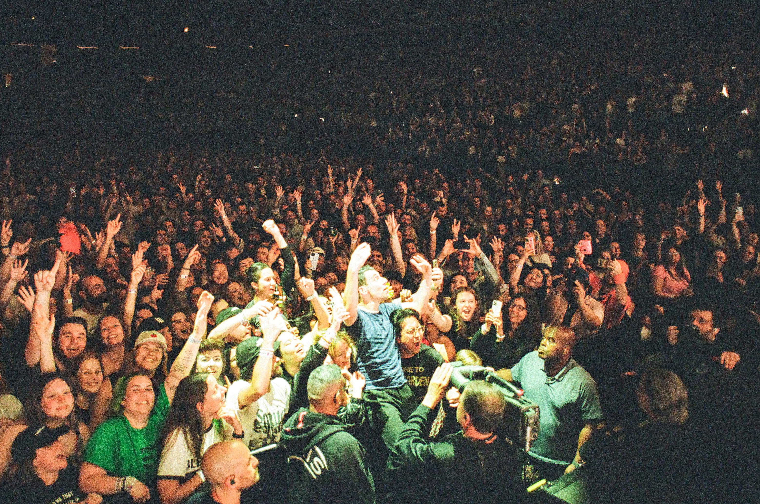Behind-the-Scenes with Bleachers at Madison Square Garden
