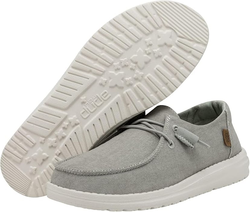 Hey Dude Wendy Chambray Slip-On Shoes