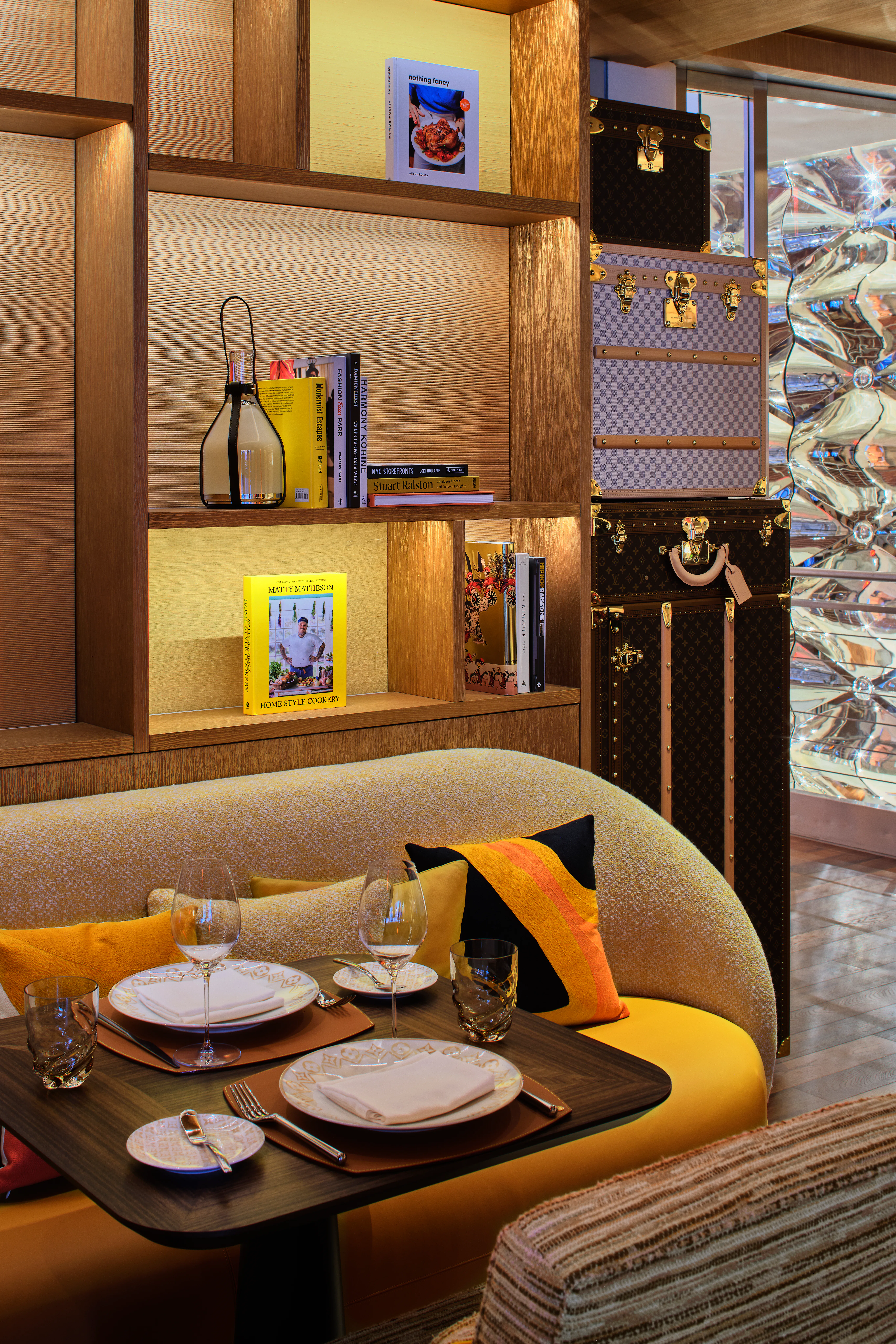 What It's Like Dining At Louis Vuitton's New Café