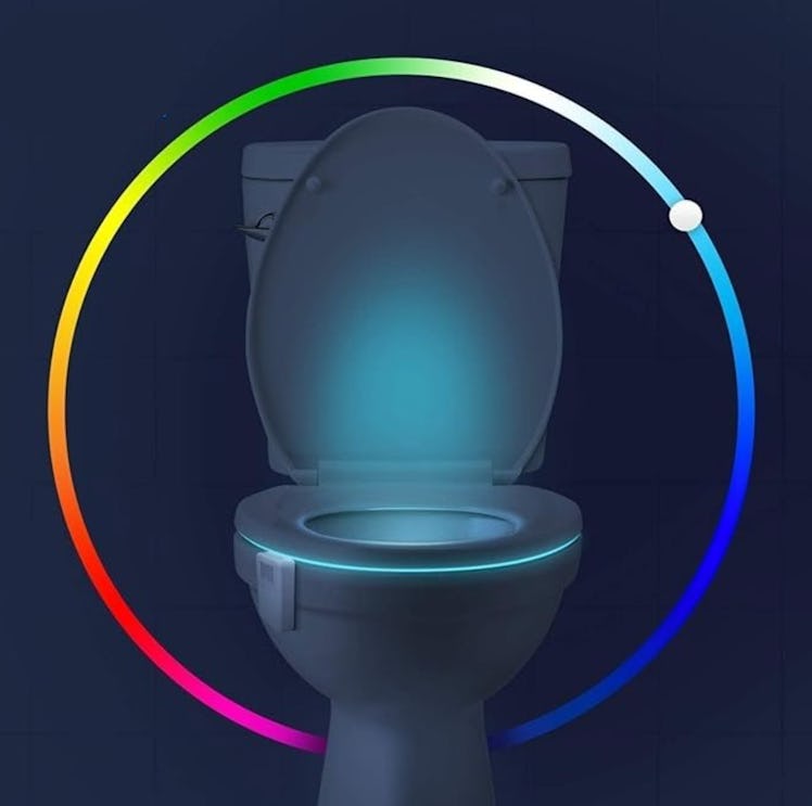 Chunace Toilet Bowl Motion Sensor Night Light