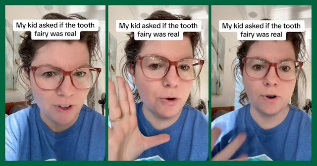 KC Davis shared her answer to the dreaded question, "Is the tooth fairy real."