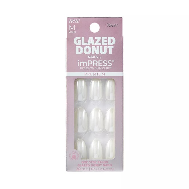 KISS imPRESS Press-On Manicure in Vanilla Glazed