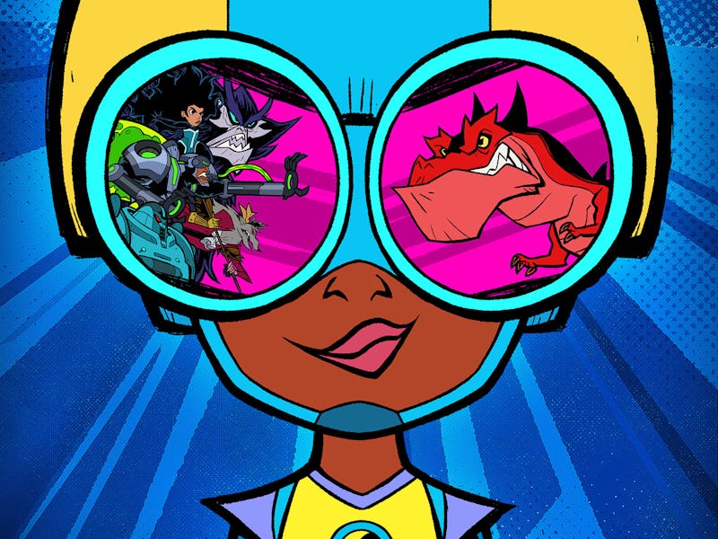 The official poster for Marvel's Moon Girl and Devil Dinosaur