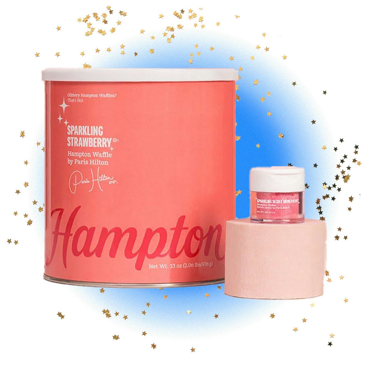 Sparkling Strawberry Hampton Waffle Kit By Paris Hilton