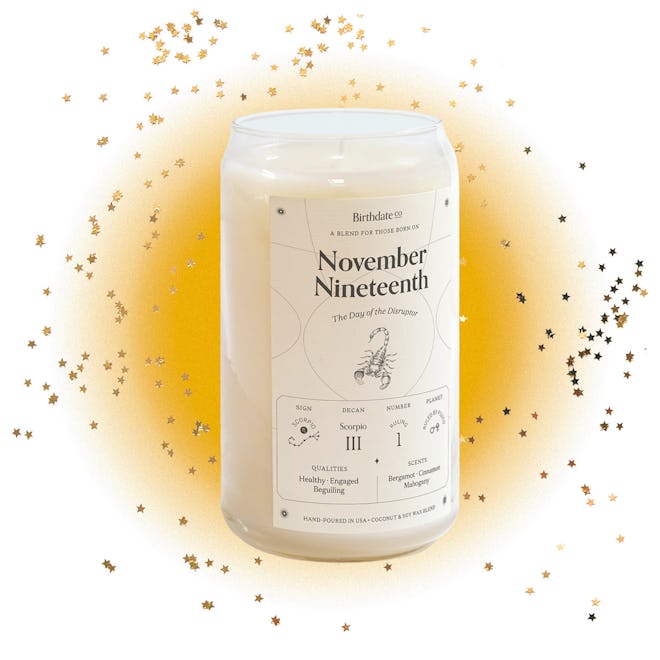 The Personalized Birthdate Candle