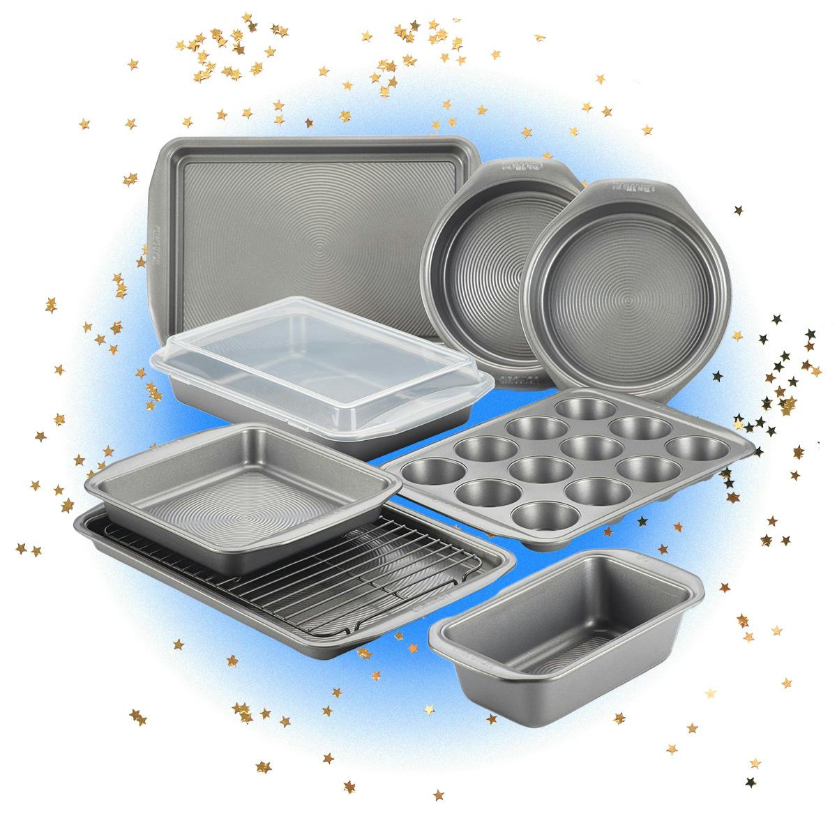 10-Piece Nonstick Bakeware Set