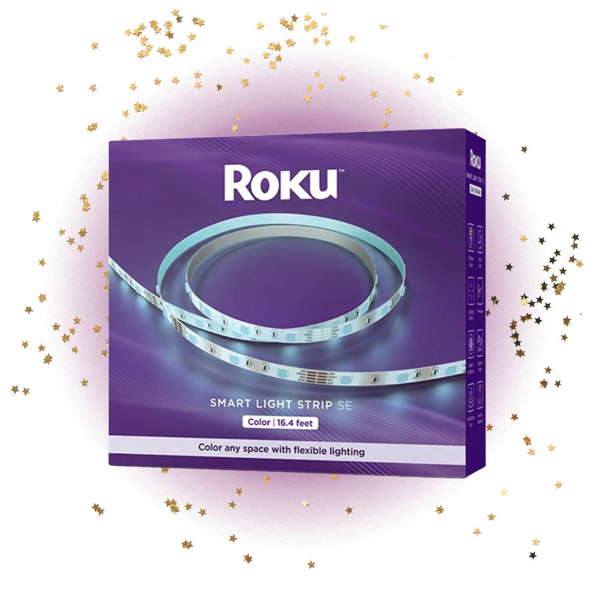 Roku Smart Light Strips - 16 Ft