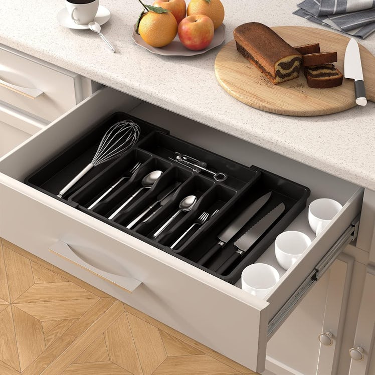 Lifewit Silverware Expandable Drawer Organizer