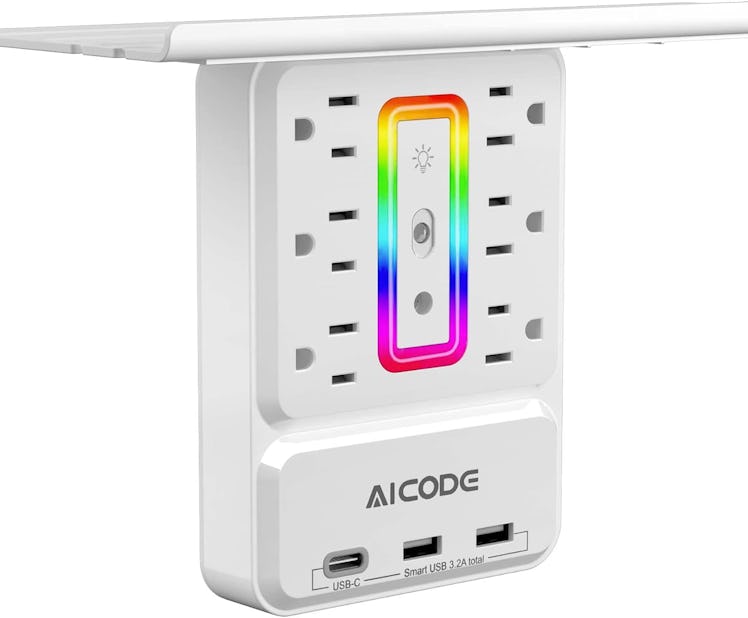 AICODE Socket Outlet Shelf Surge Protector