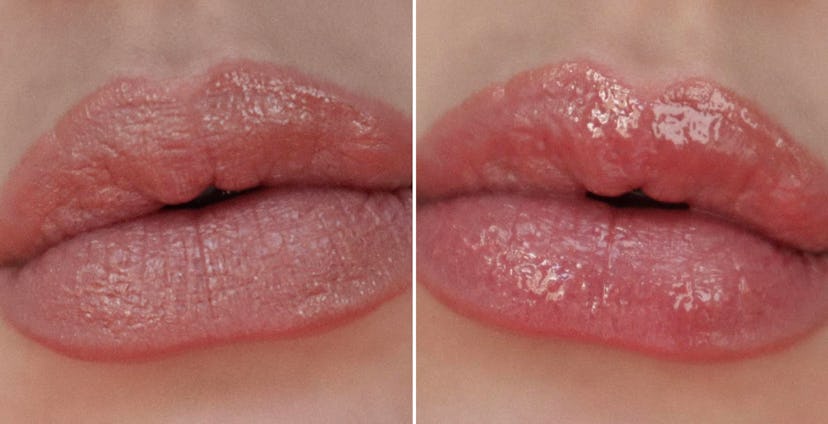 Olivia Rose Rushing tests the Maybelline Lifter Plump Lip Gloss in the shade Red Flag.