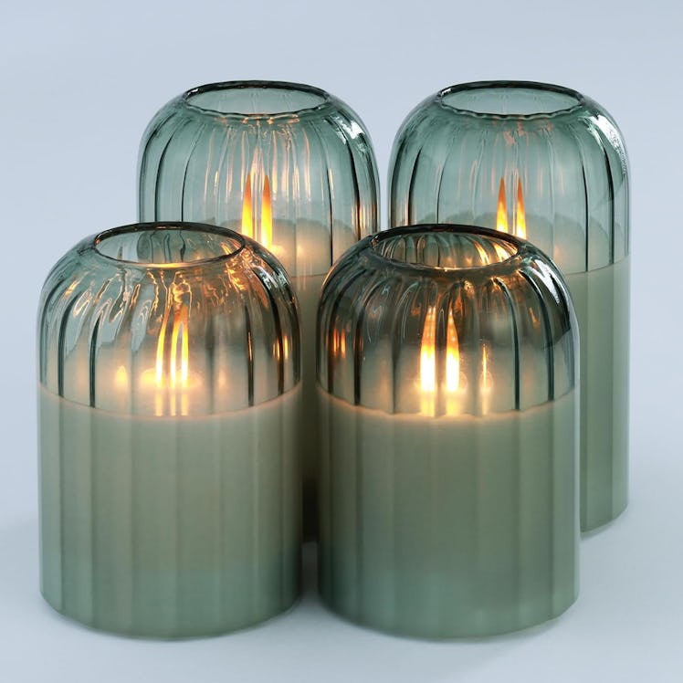 Lezonic Flameless Candles (Set of 4)