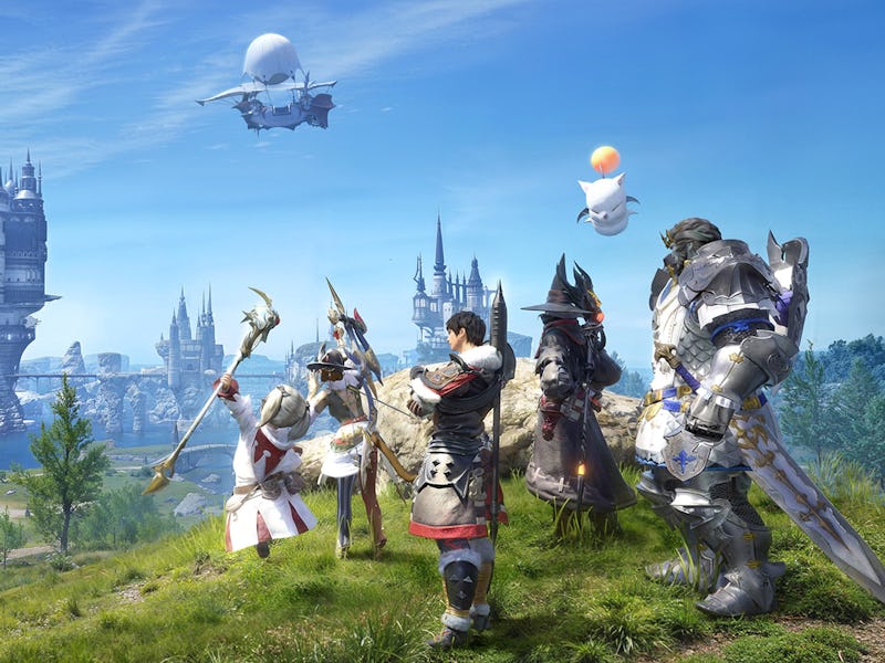 artwork from Final Fantasy 14 Mobile