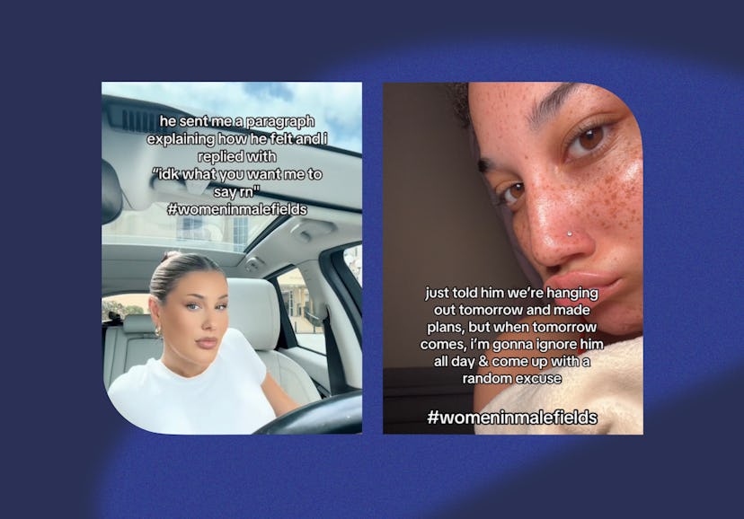 The #WomenInMaleFields trend is funny, but it also could be the key to dating.