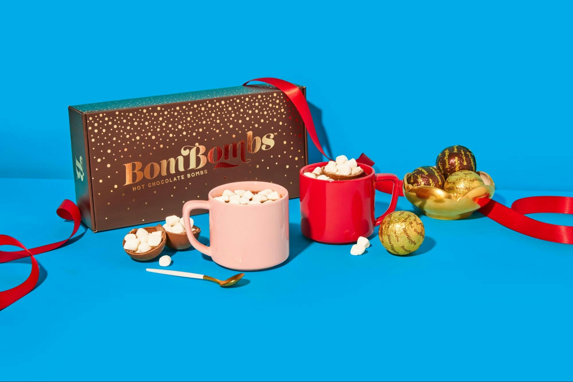 BomBombs Holiday Hot Chocolate Bombs, Set of 5