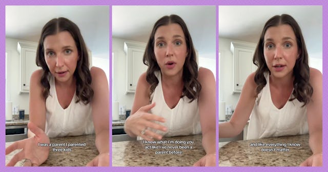 Paige Connell shared her response to grandparents who don't respect boundaries with their grandkids.