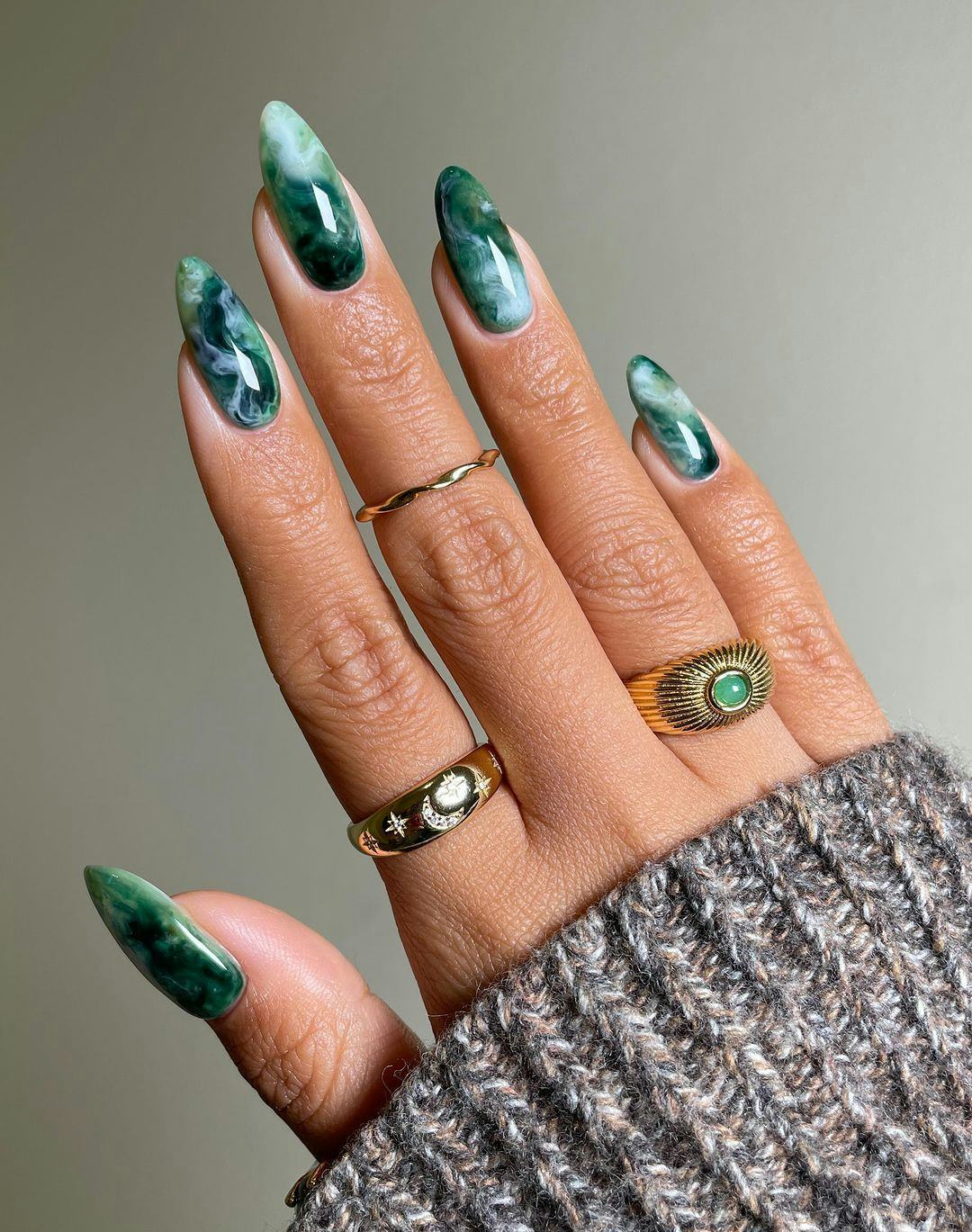 Emerald Green Nails 2025: Jewel-Style Magic