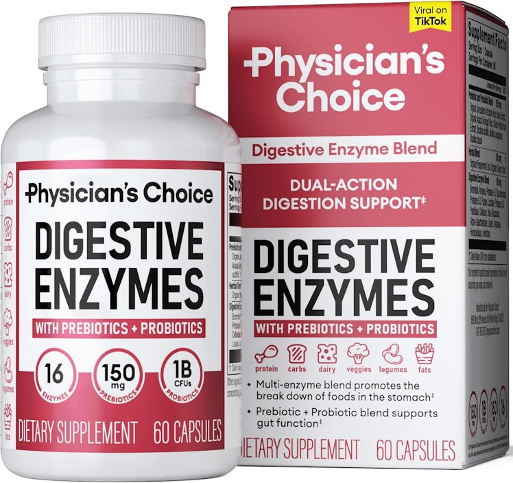 Physician's Choice Digestive Enzymes (60 Capsules)