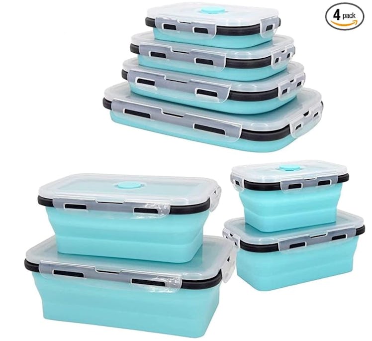 Guyuyii Collapsible Food Storage Containers (4-Pack) 