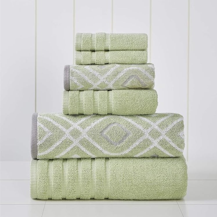 Modern Threads Cotton Towel Set (6 Pieces)