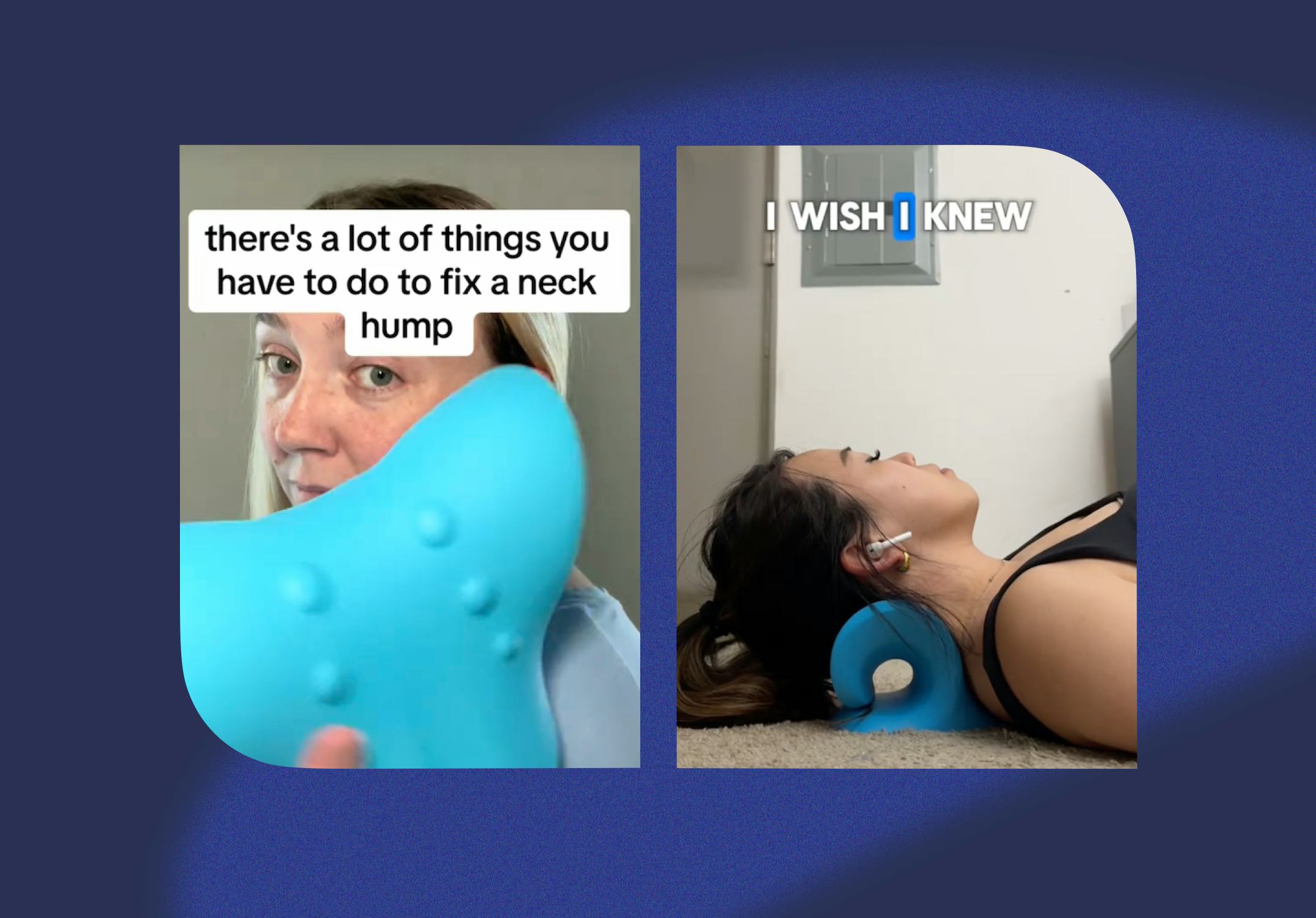 This affordable pillow can help fix neck pain and an upper back hump.