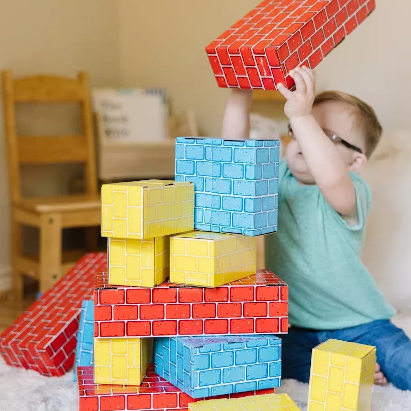 Melissa & Doug Extra-Thick Cardboard Building Blocks