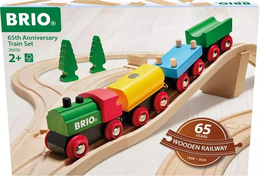 Brio World Train Set 65th Anniversary Train Set