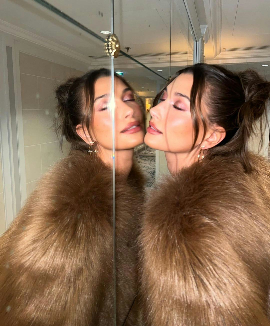 Hailey Bieber's latest espresso brown manicure is set to be one of winter 2025's biggest nail polish...