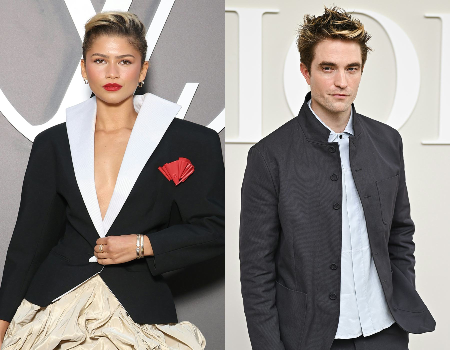Zendaya and Rob Pattinson