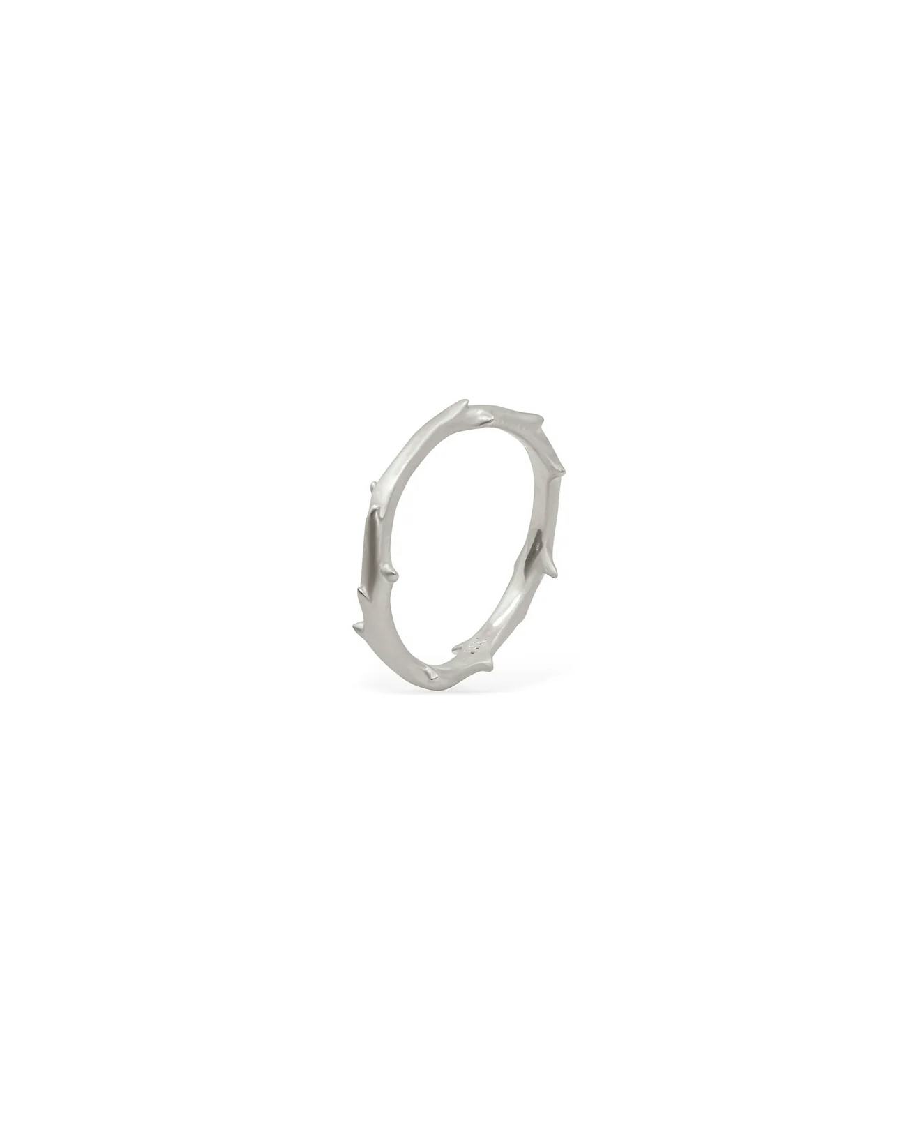 FLORA Sterling Silver Spina Ring from Bernard James.