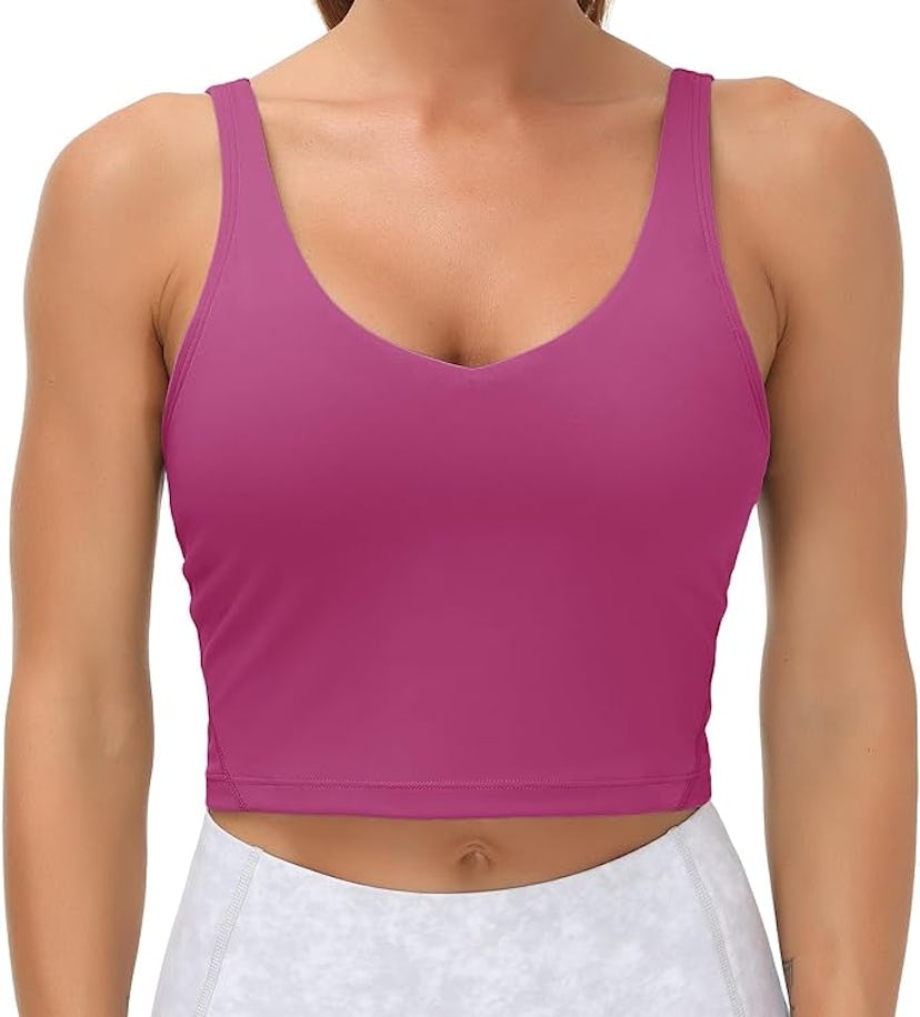 The Gym People Womens' Longline Sports Bra